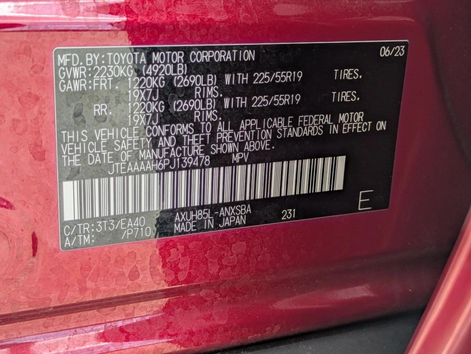 2023 Toyota Venza Limited AWD (GS)
