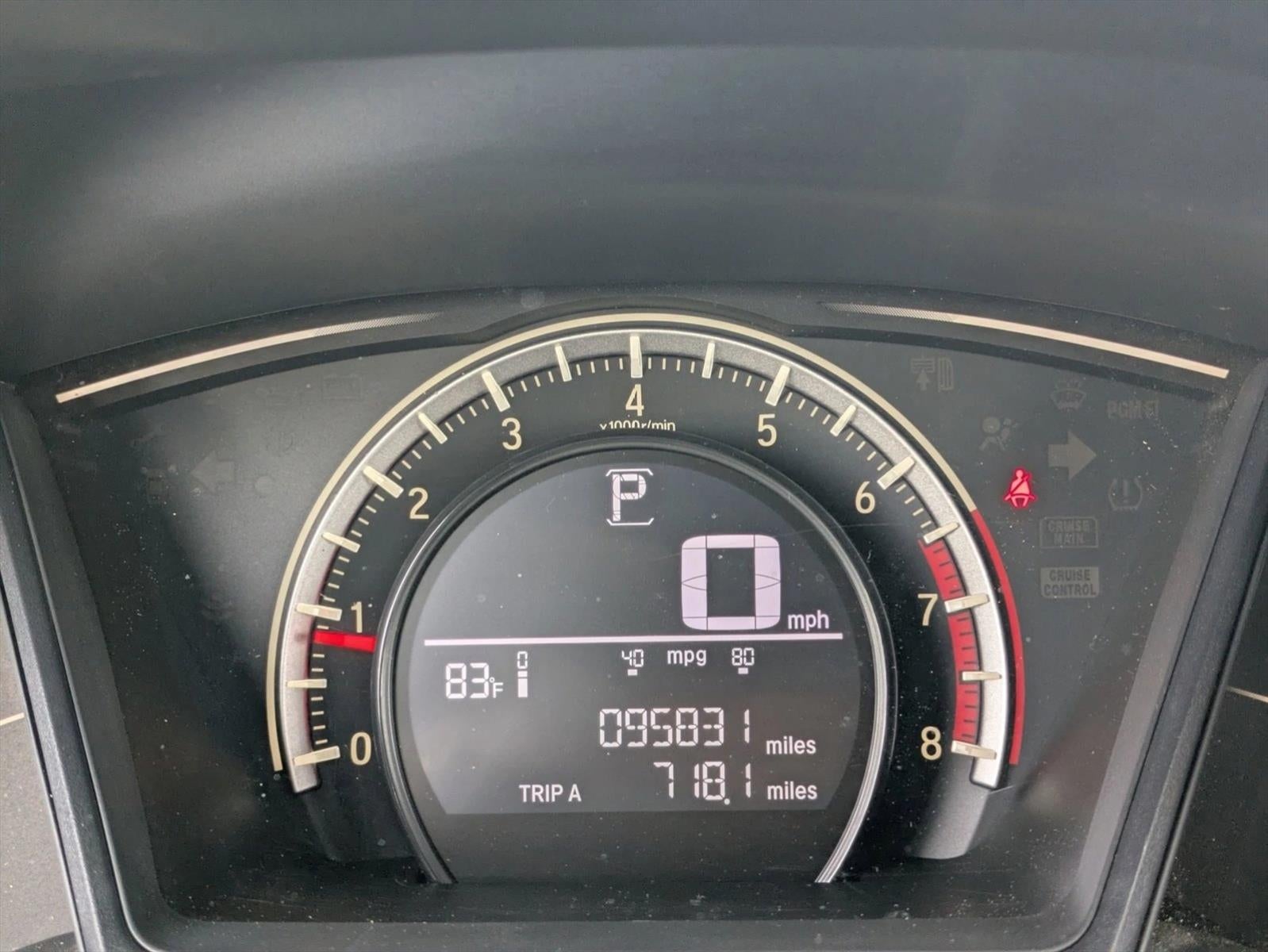 2018 Honda Civic Hatchback Sport CVT