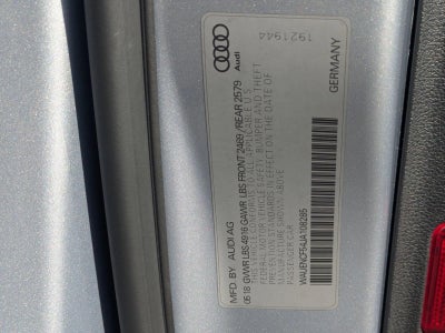 2018 Audi A5 Sportback 2.0 TFSI Premium Plus