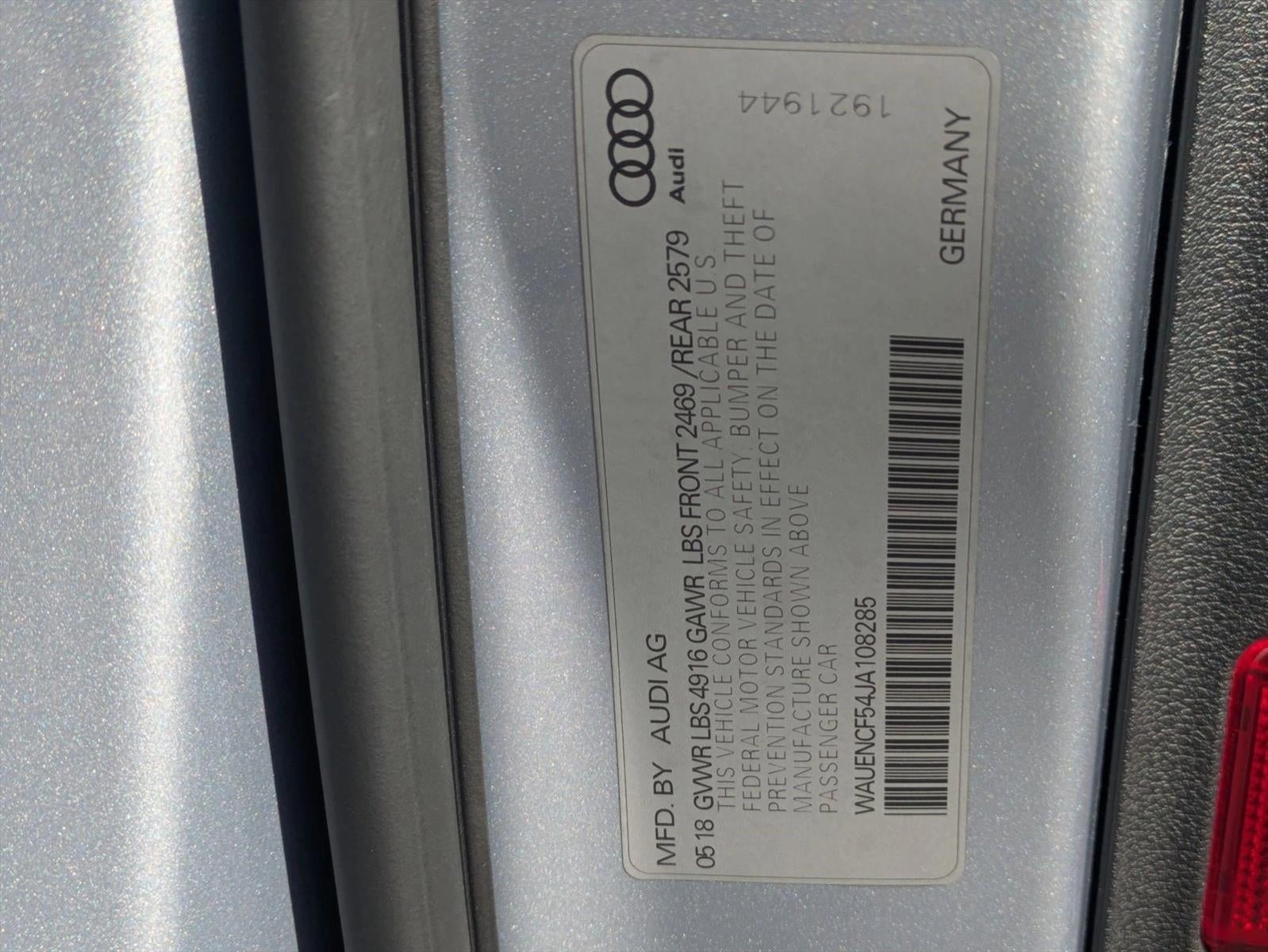 2018 Audi A5 Sportback 2.0 TFSI Premium Plus