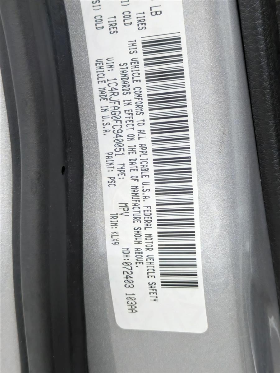 2015 Jeep Grand Cherokee 4WD 4dr Altitude