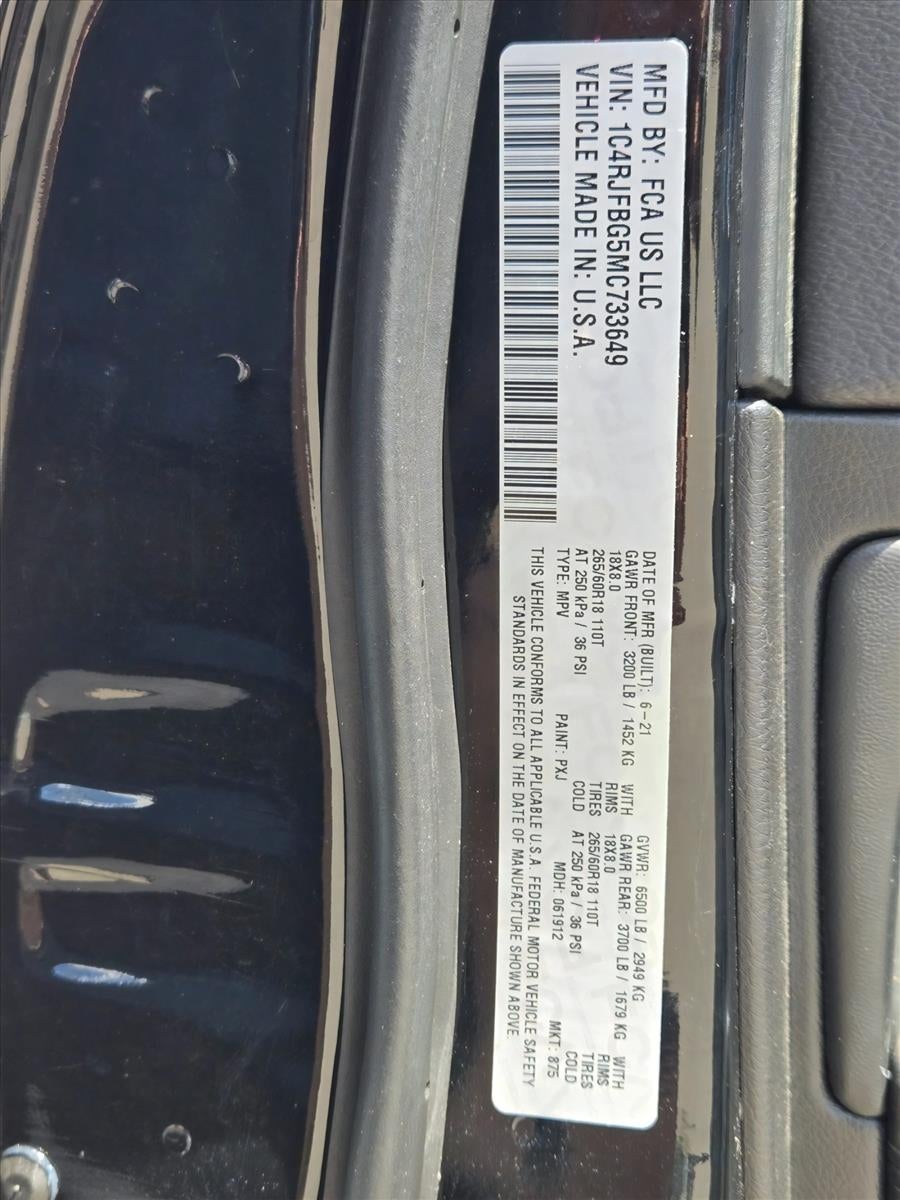 2021 Jeep Grand Cherokee Limited 4x4