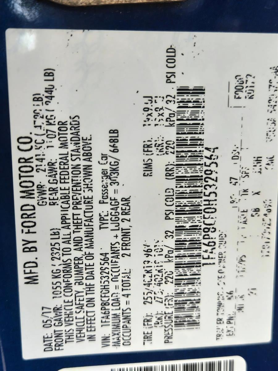 2017 Ford Mustang GT Fastback