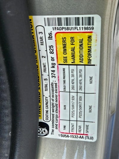 2015 Ford C-Max Hybrid 5dr HB SEL