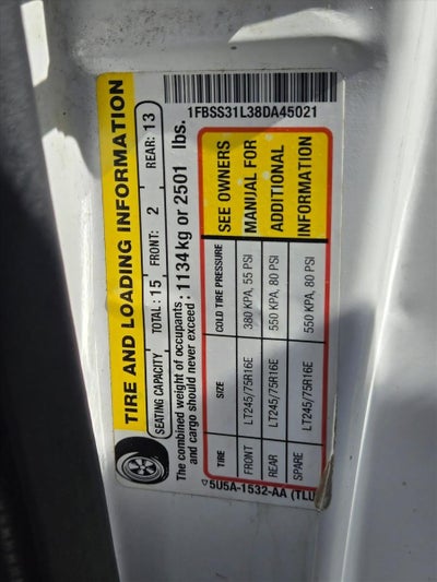 2008 Ford Econoline Wagon E-350 Super Duty Ext XLT