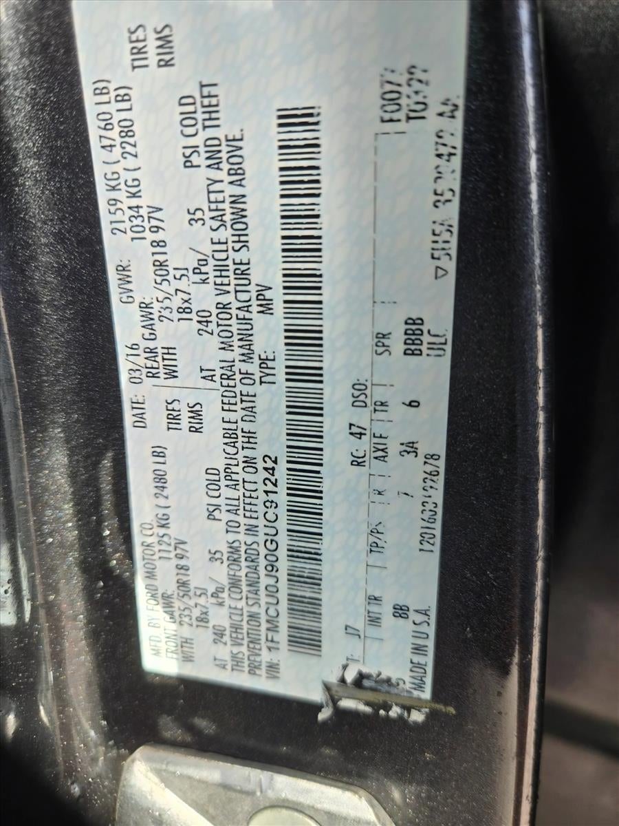 2016 Ford Escape FWD 4dr Titanium