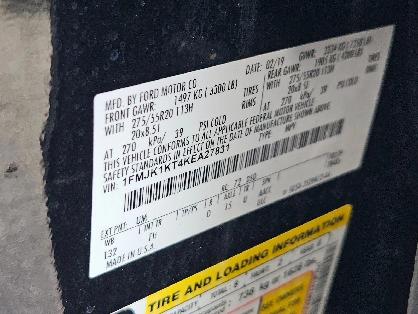 2019 Ford Expedition Max Limited 4x2