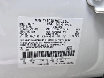2020 Ford Explorer Limited RWD