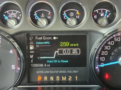 2013 Ford Super Duty F-250 SRW 4WD Crew Cab 6-3/4 Ft Box Platinum