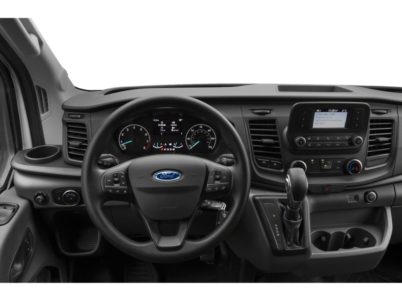 2020 Ford Transit Cargo Van T-250 130" Med Rf 9070 GVWR RWD