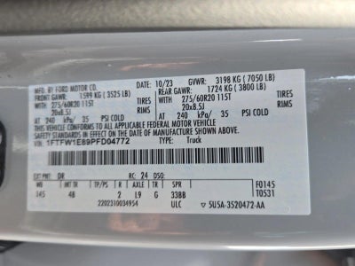2023 Ford F-150 XLT 4WD SuperCrew 5.5' Box