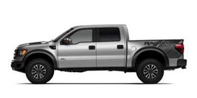 2013 Ford F-150 4WD SuperCrew 5-1/2 Ft Box SVT Raptor