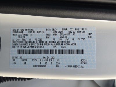 2024 Ford F-150 LARIAT 4WD SuperCrew 5.5' Box