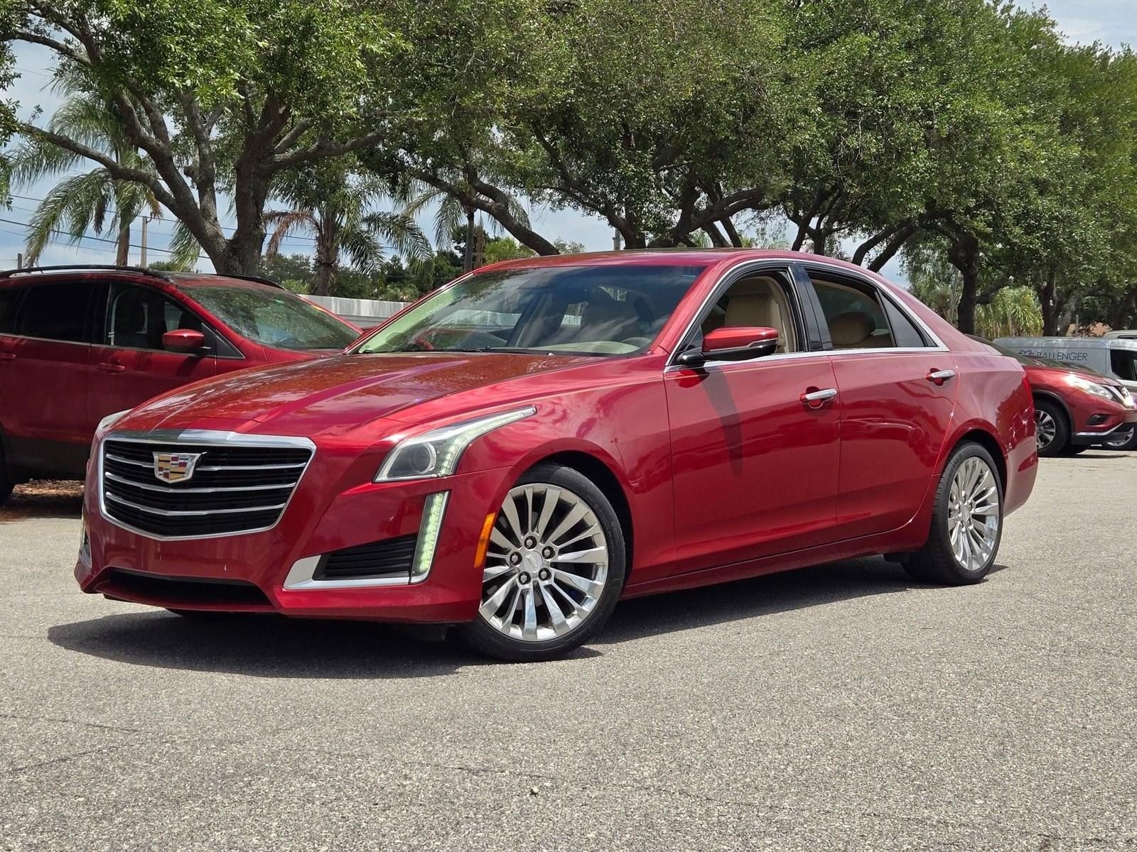 2016 Cadillac CTS Sedan 2.0L Turbo I4 RWD Luxury