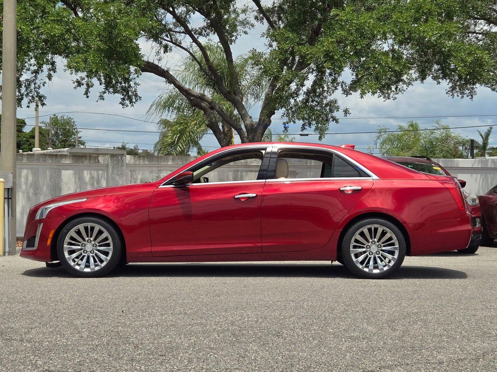 2016 Cadillac CTS Sedan 2.0L Turbo I4 RWD Luxury