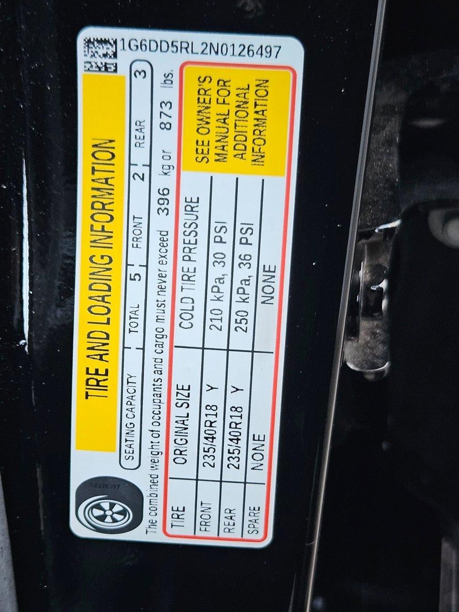 2022 Cadillac CT4-V 4dr Sdn