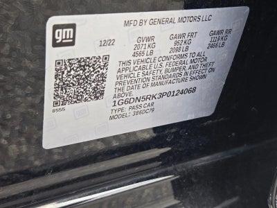 2023 Cadillac CT5 4dr Sdn Premium Luxury