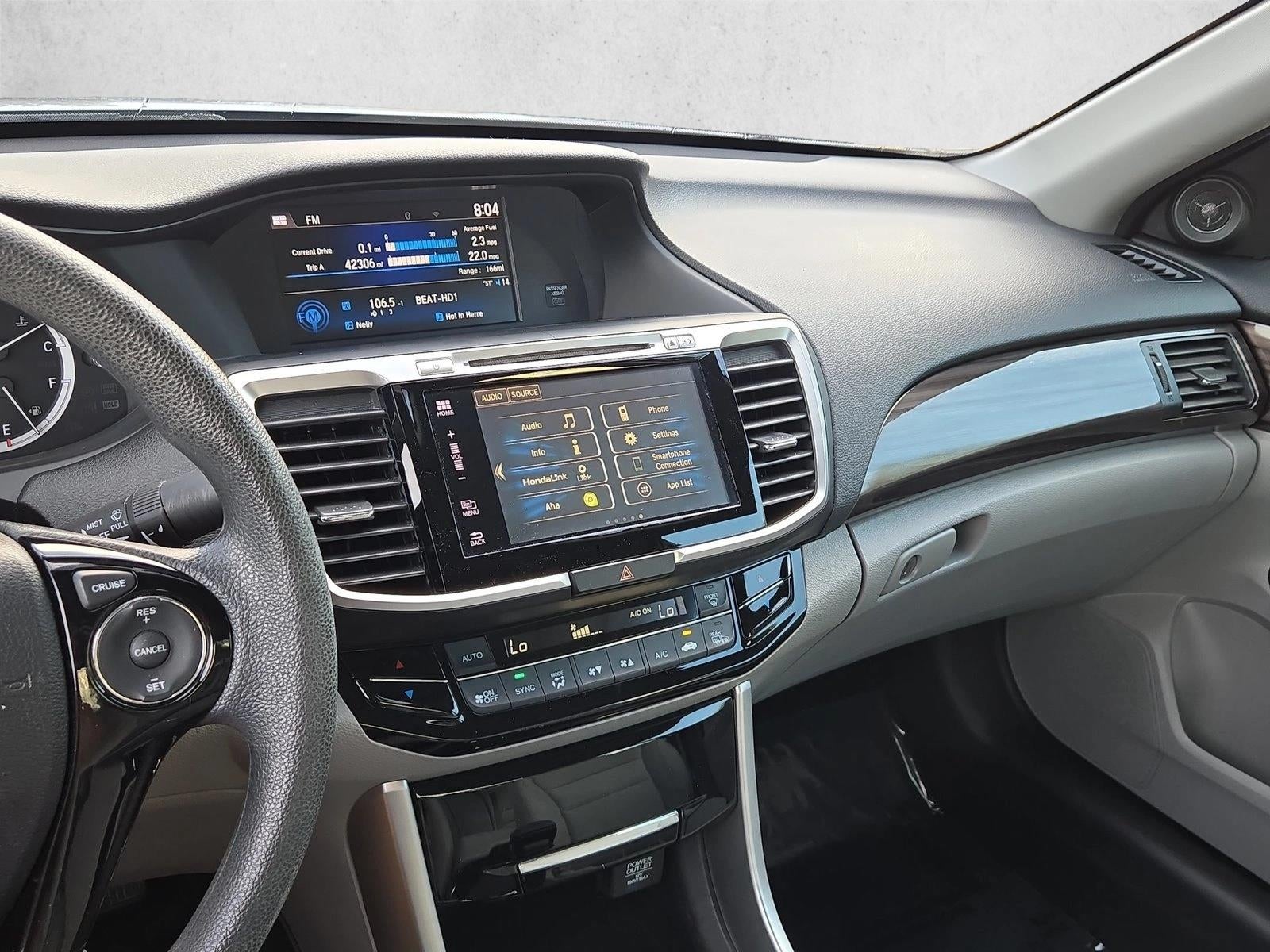2017 Honda Accord Sedan EX CVT PZEV