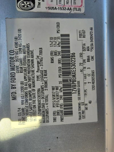 2014 Ford Mustang 2dr Conv V6 Premium