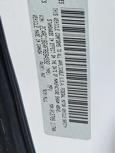 2015 Chrysler Town & Country 4dr Wgn Touring