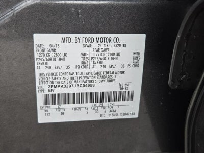 2018 Ford Edge SEL FWD