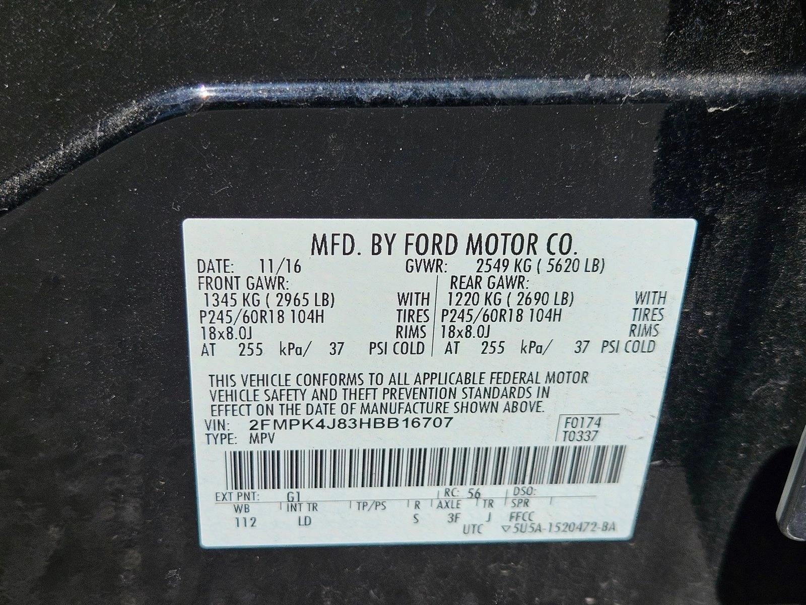 2017 Ford Edge SEL AWD