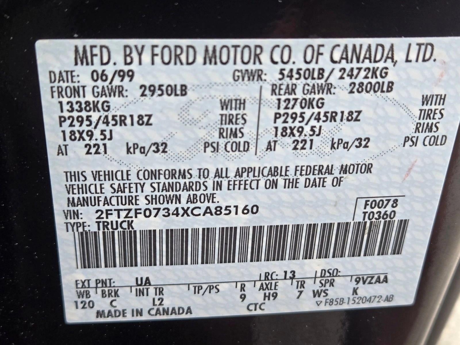 1999 Ford F-150 Lightning