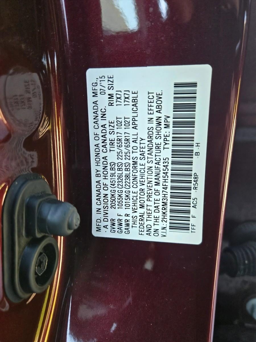 2015 Honda CR-V EX-L 2WD with Navigation
