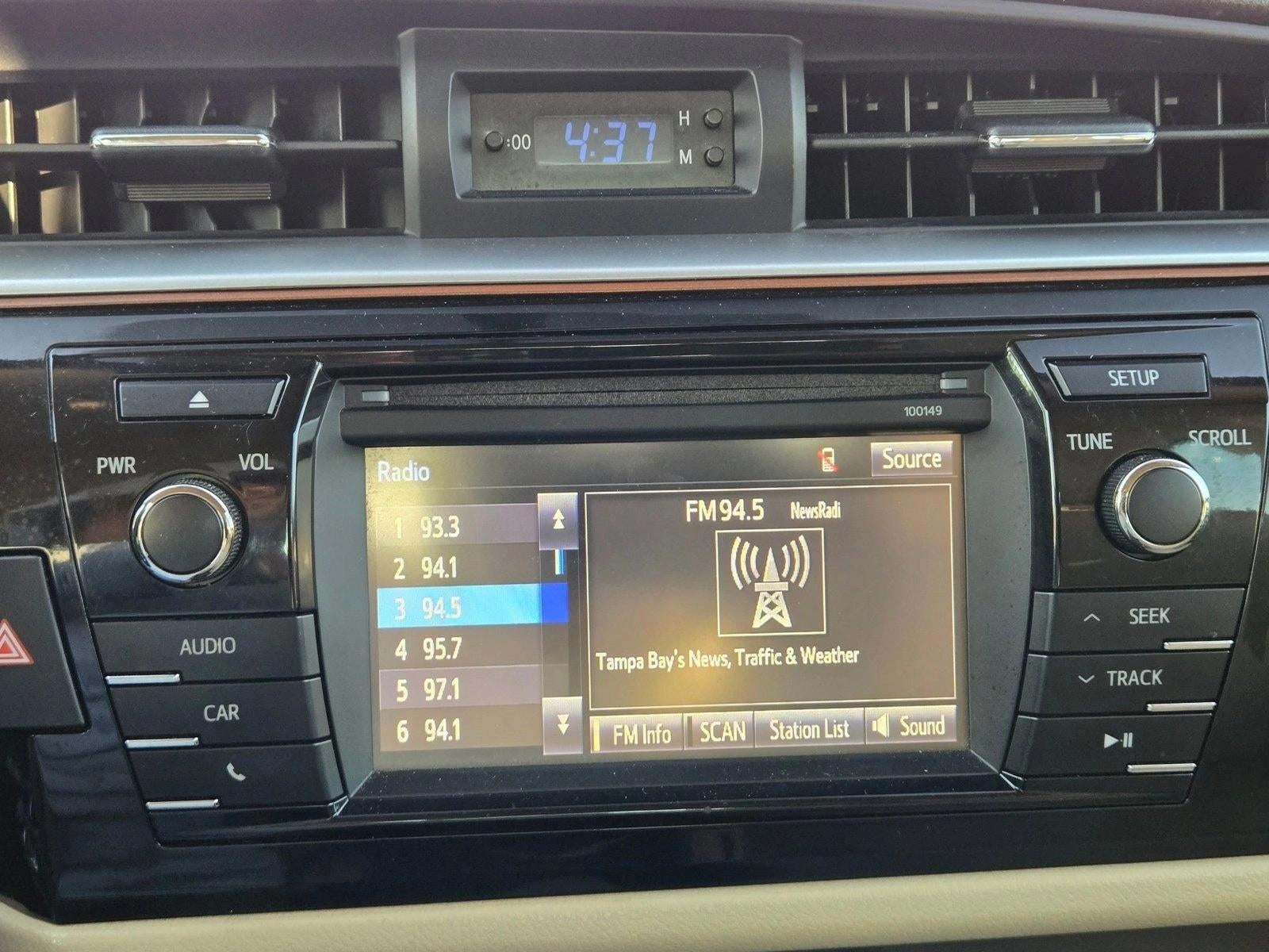 2015 Toyota Corolla 4dr Sdn CVT Auto LE (Natl)