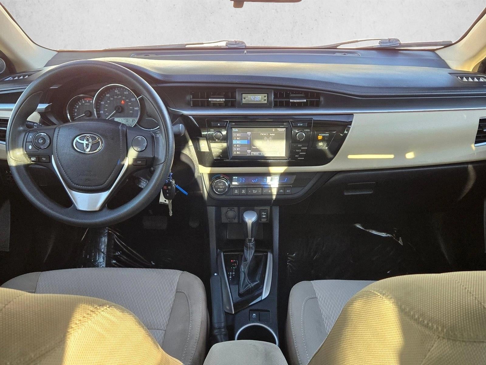 2015 Toyota Corolla 4dr Sdn CVT Auto LE (Natl)