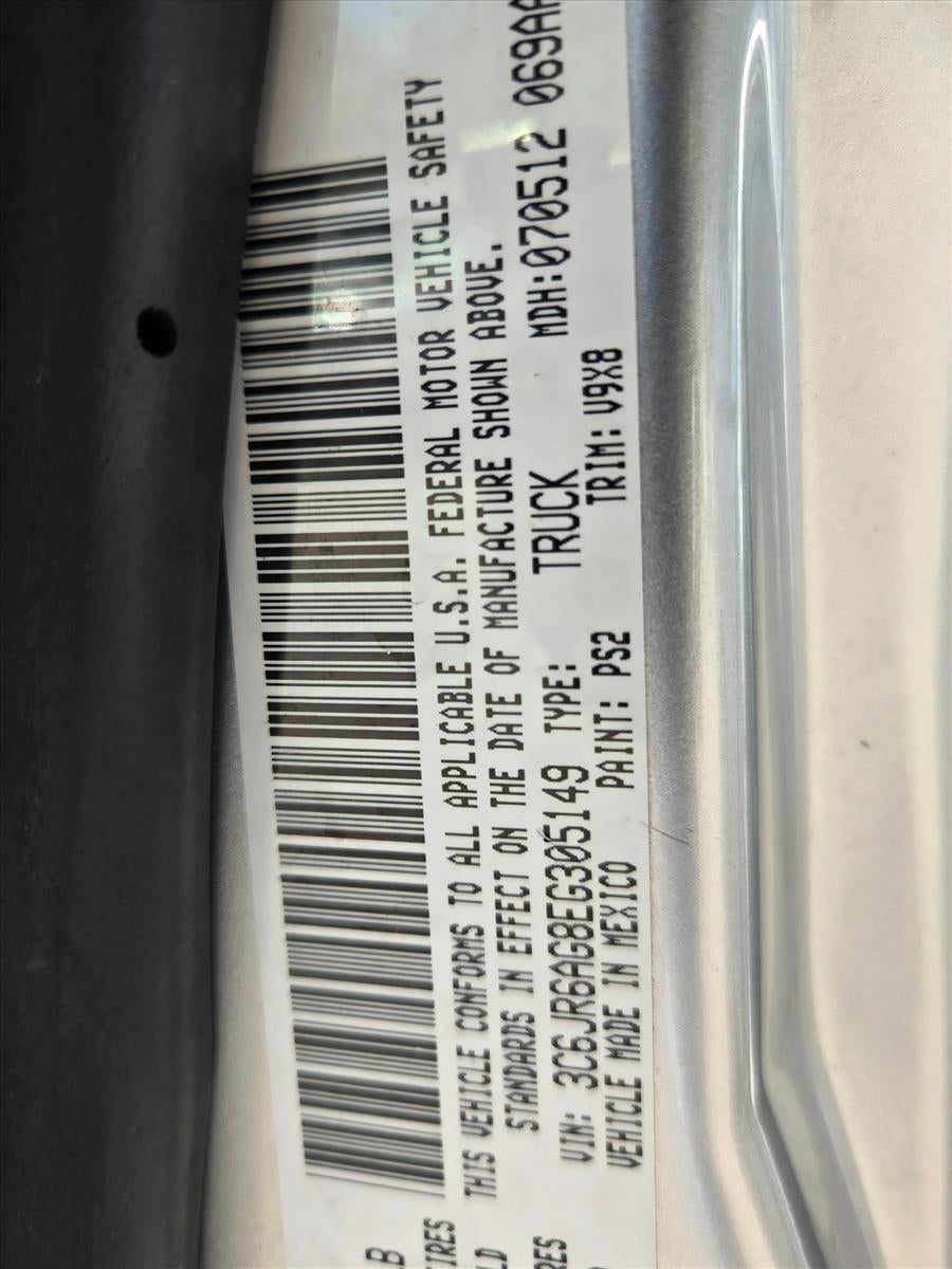 2014 RAM 1500 2WD Regular Cab 6.4 Ft Box Tradesman