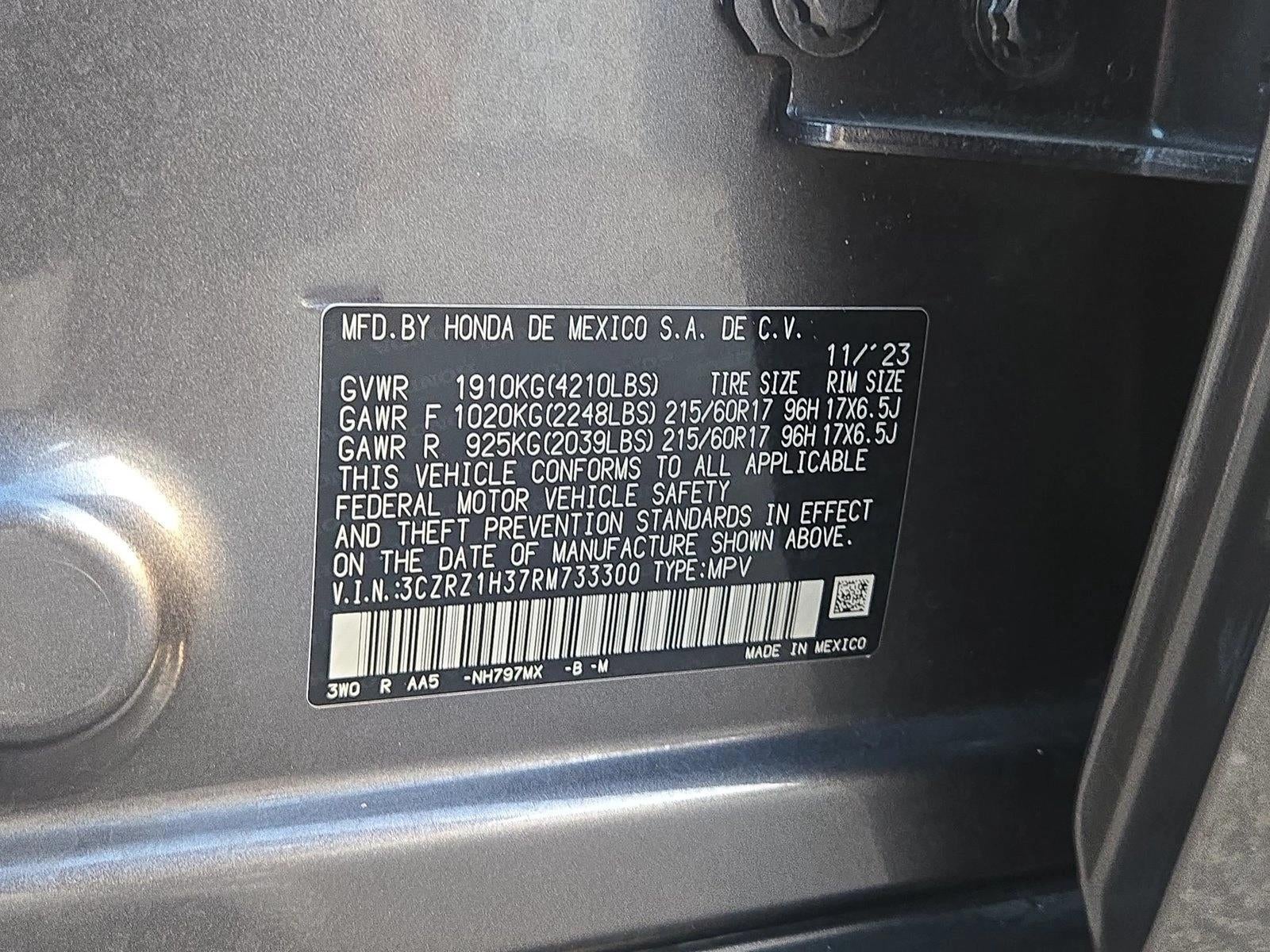 2024 Honda HR-V LX 2WD CVT