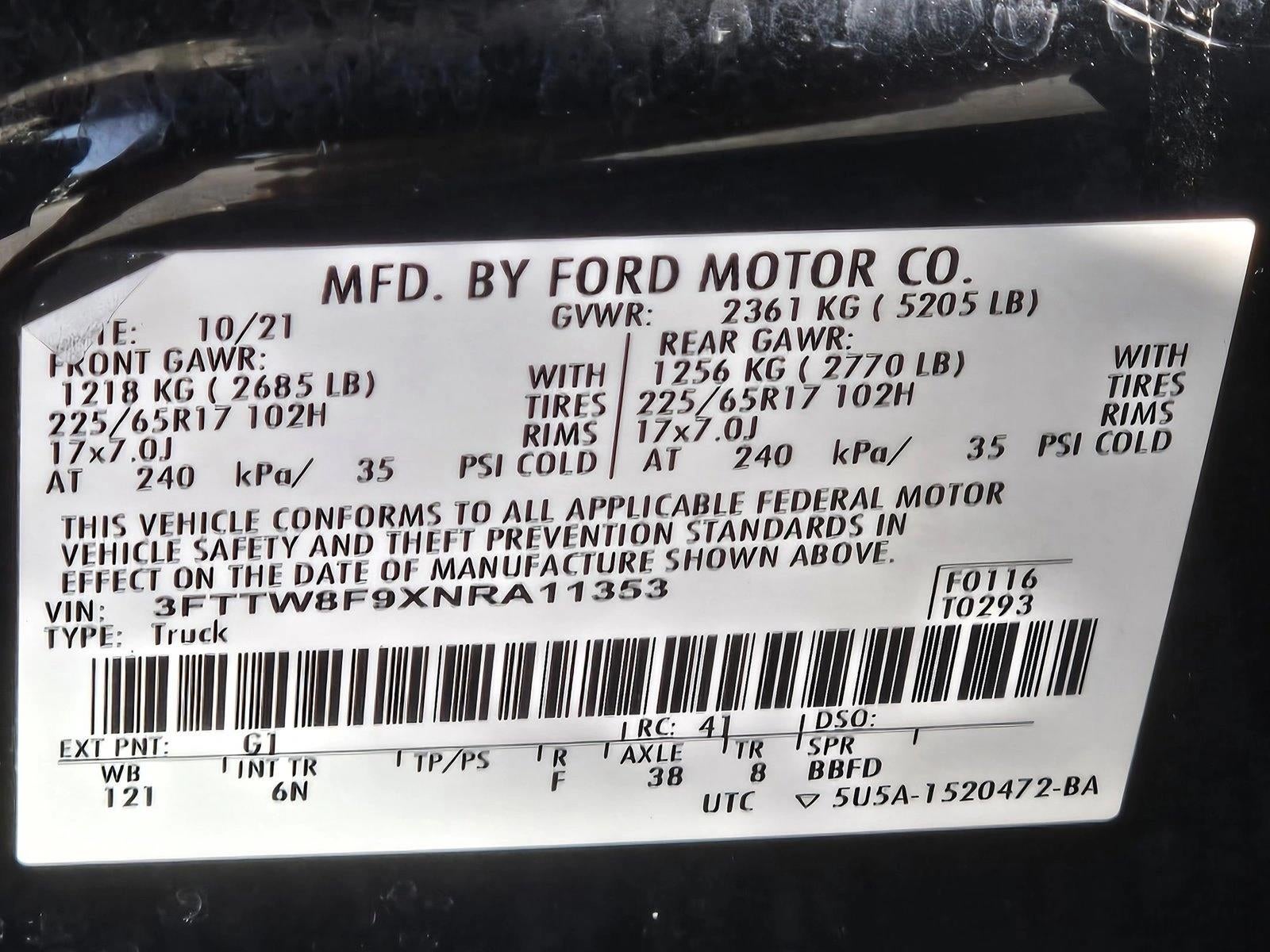 2022 Ford Maverick LARIAT AWD SuperCrew