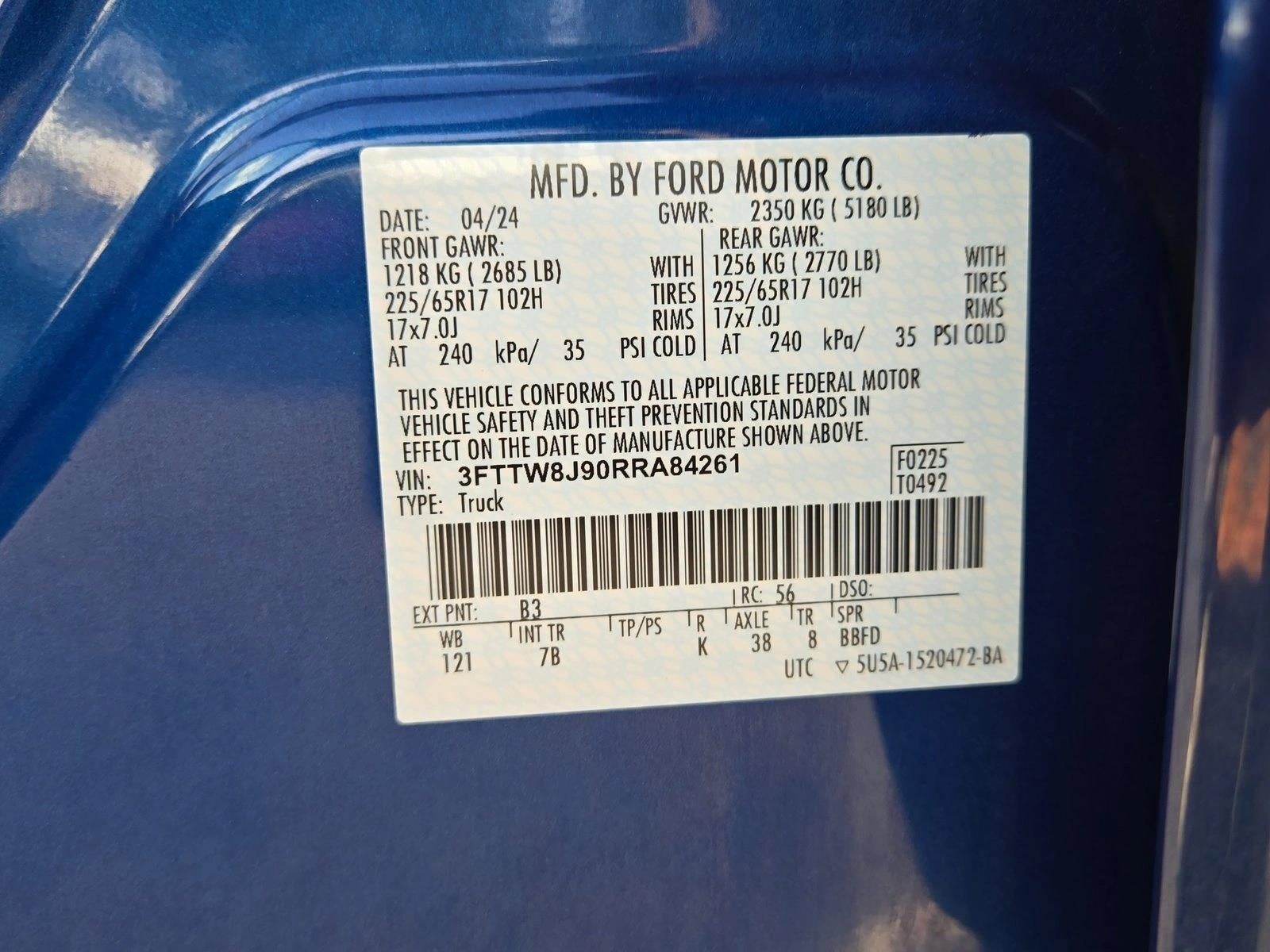 2024 Ford Maverick XLT AWD SuperCrew