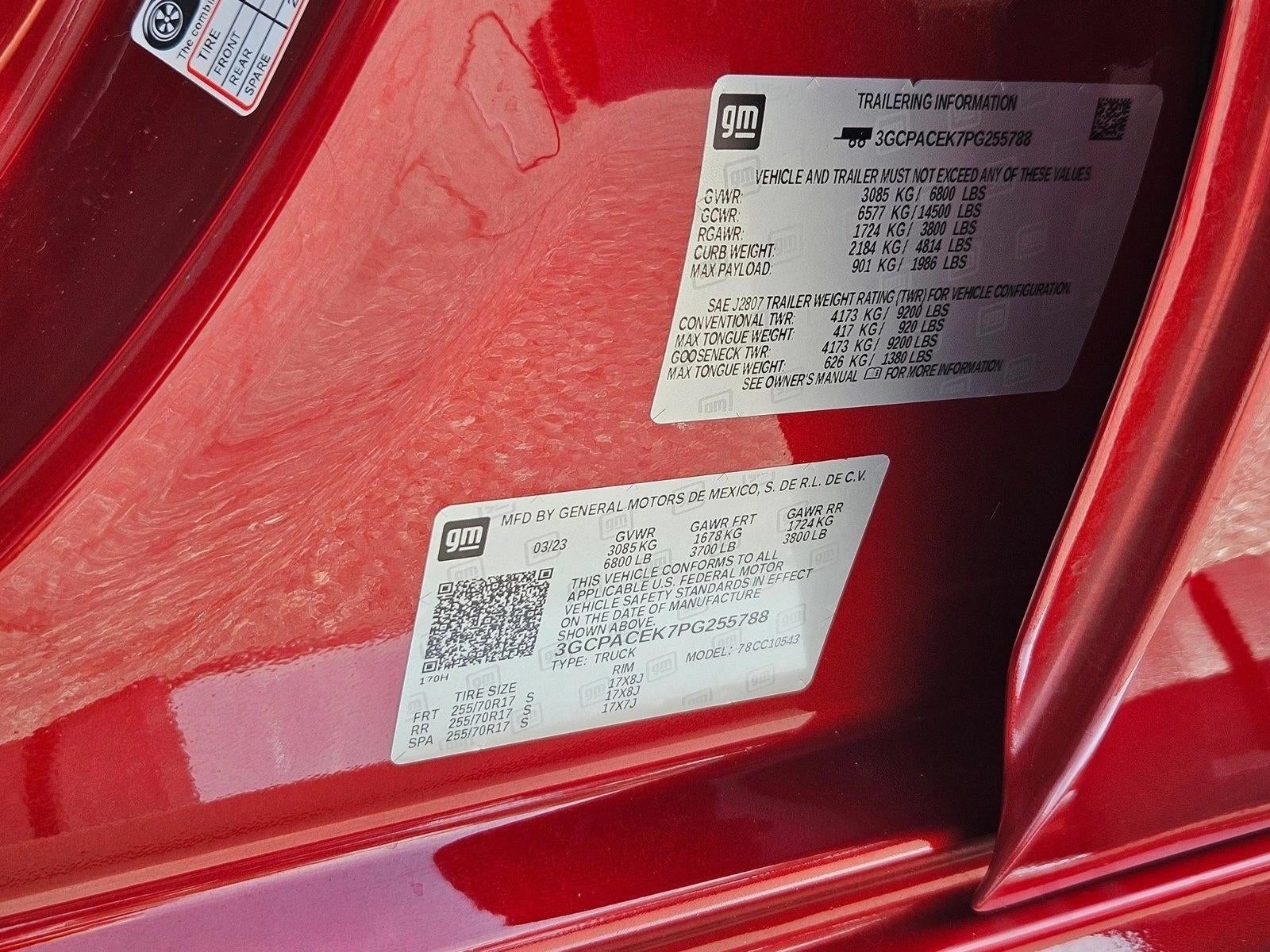 2023 Chevrolet Silverado 1500 Crew Cab Short Box 2-Wheel Drive LT