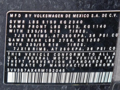 2024 Volkswagen Tiguan 2.0T SE FWD