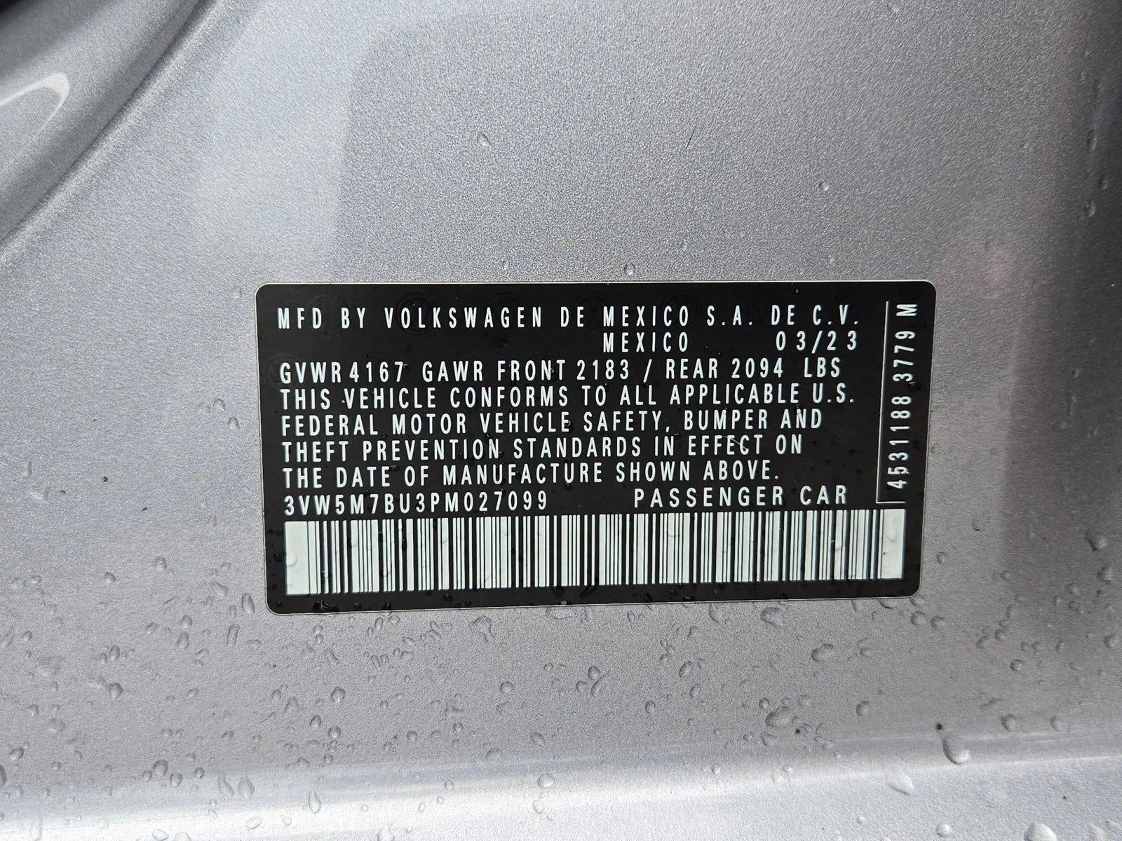 2023 Volkswagen Jetta S Auto