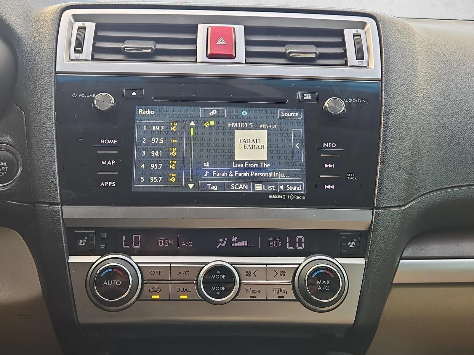 2015 Subaru Outback 2.5i Limited
