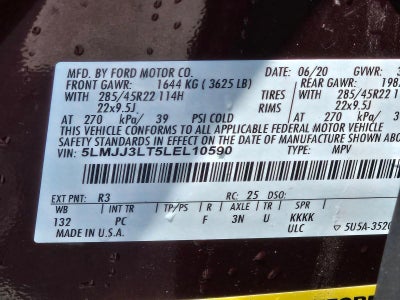 2020 Lincoln Navigator L Reserve 4x4