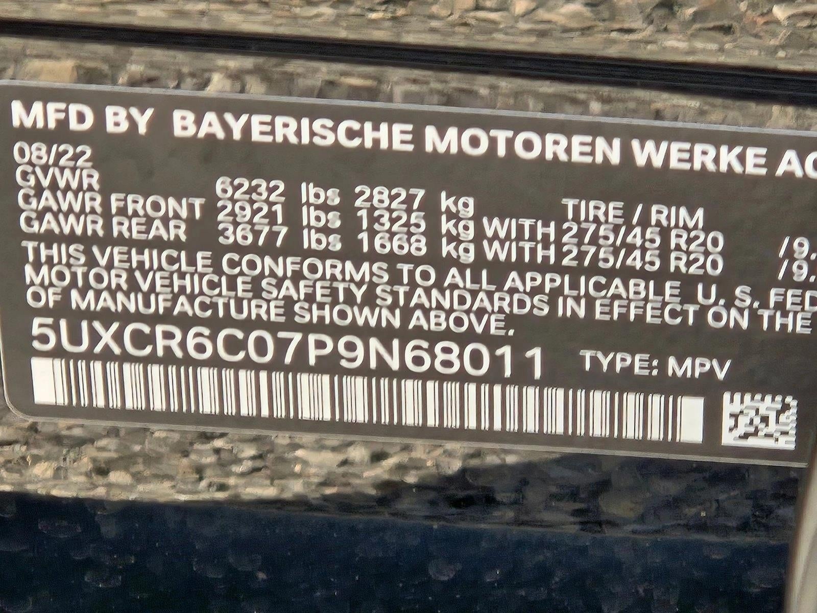 2023 BMW X5 xDrive40i Sports Activity Vehicle