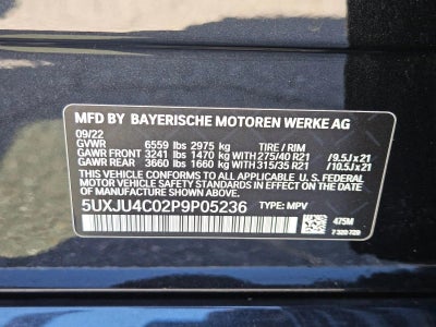 2023 BMW X5 M50i Sports Activity Vehicle