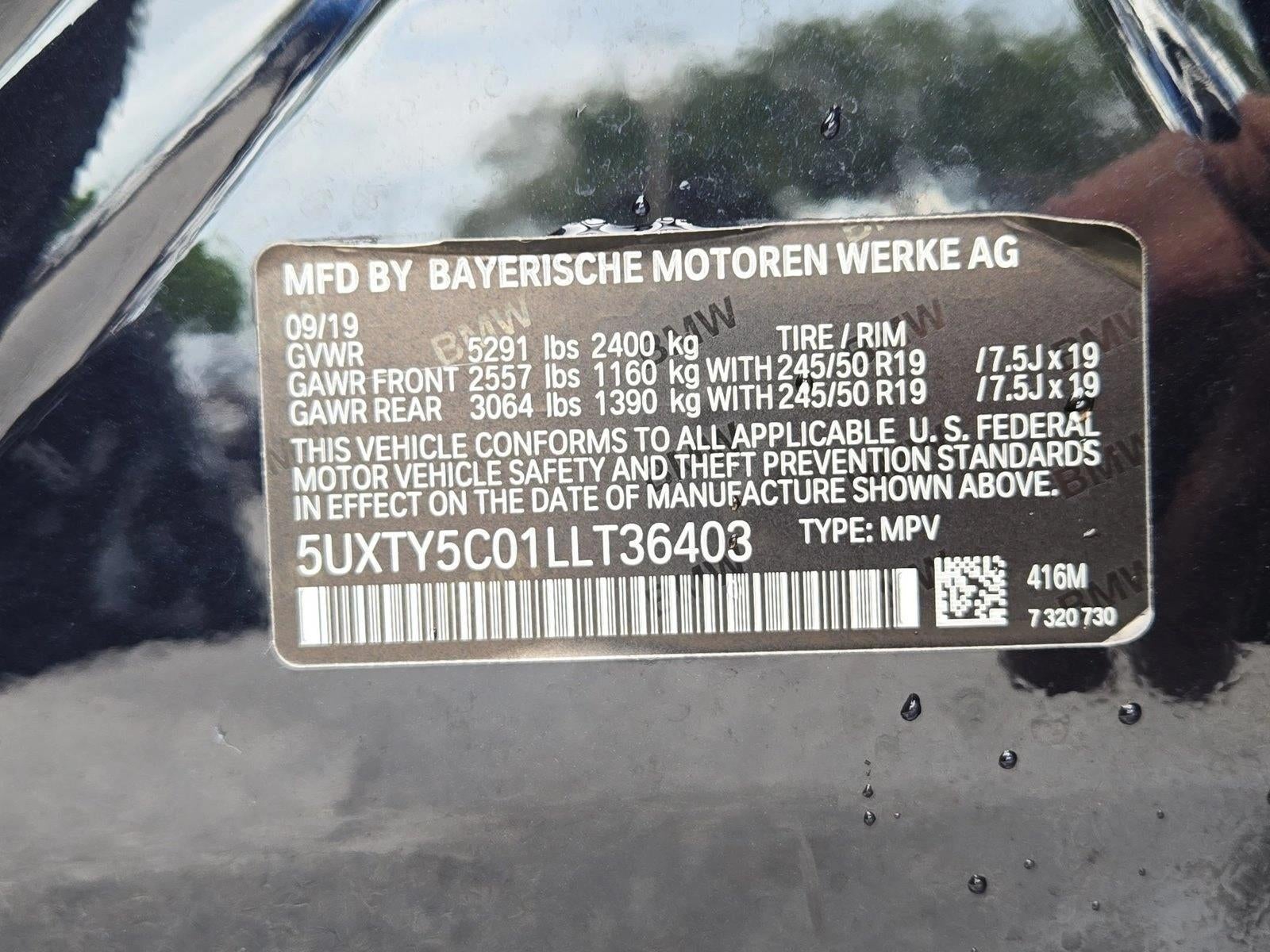 2020 BMW X3 xDrive30i Sports Activity Vehicle