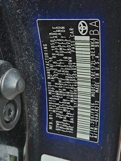 2016 Toyota Corolla 4dr Sdn CVT Auto LE (Natl)