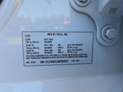 2021 Tesla Model Y Long Range AWD