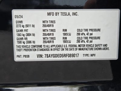 2024 Tesla Model Y RWD *Ltd Avail*