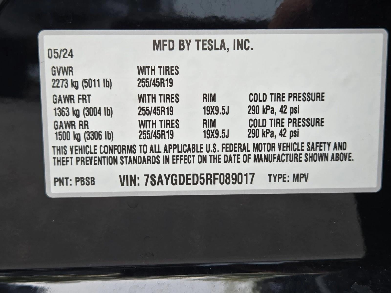 2024 Tesla Model Y RWD *Ltd Avail*