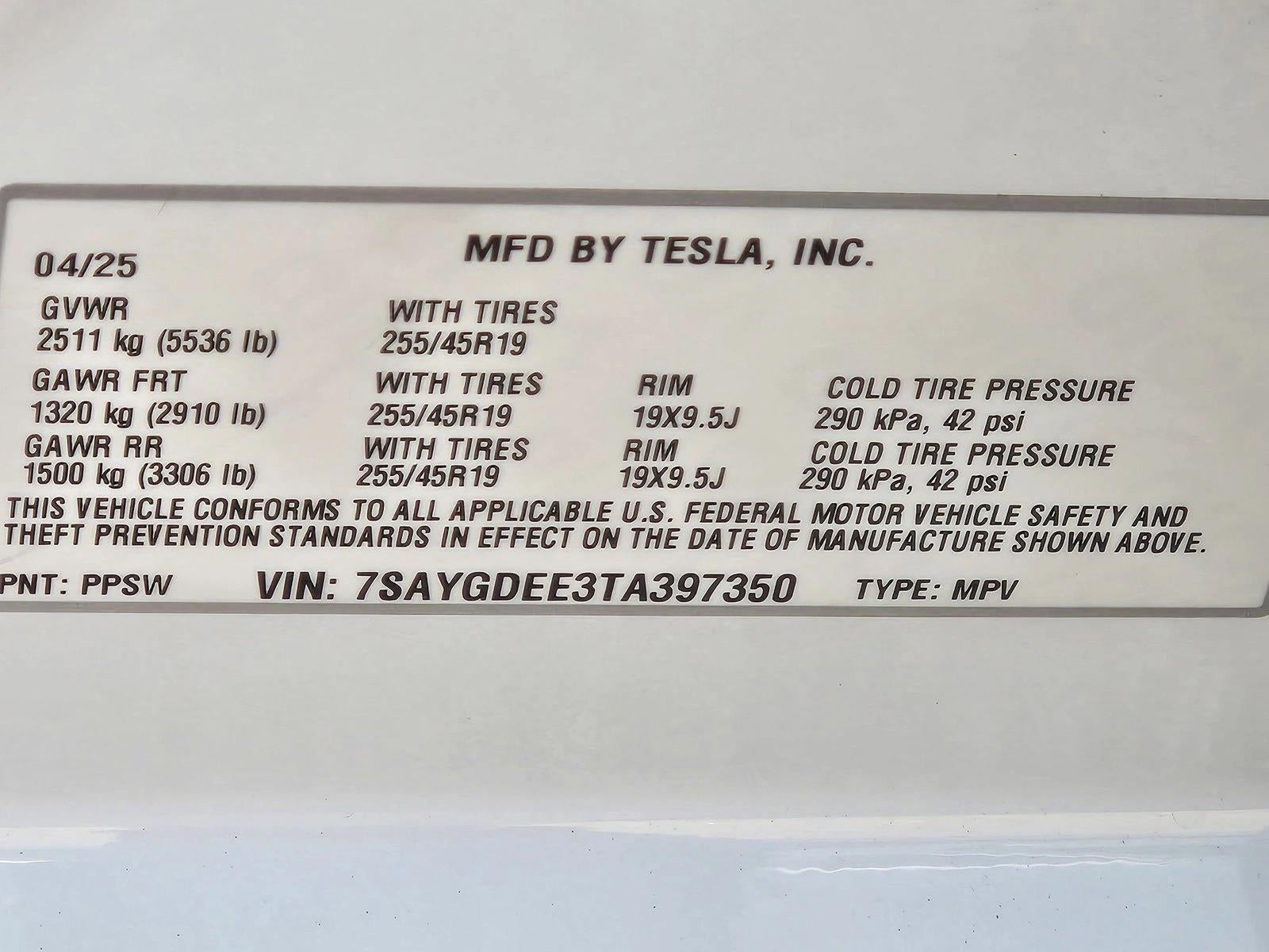 2026 Tesla Model Y Premium AWD