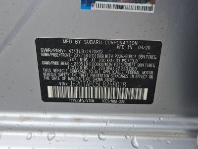 2020 Subaru Crosstrek Premium CVT