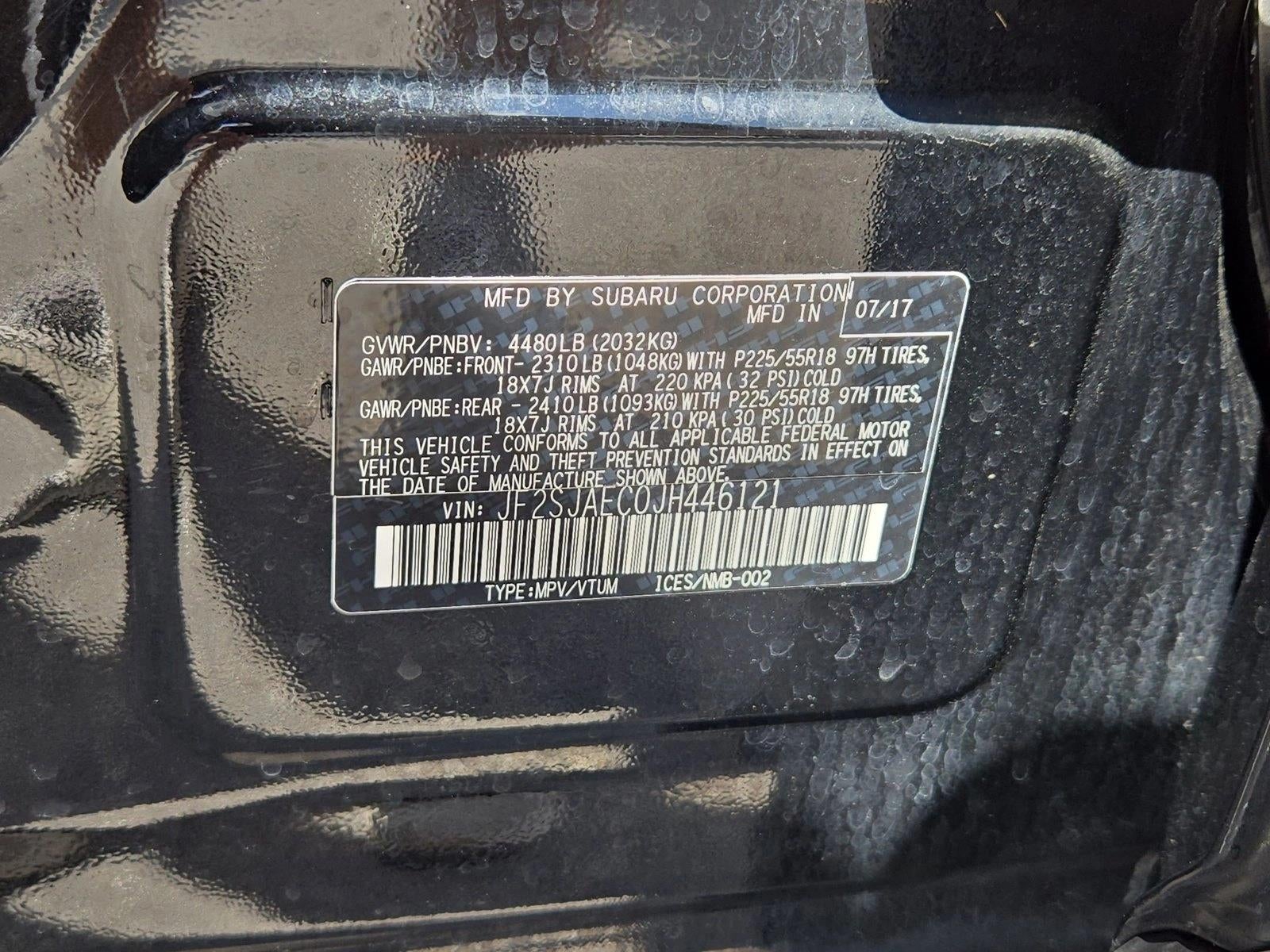 2018 Subaru Forester 2.5i Premium Black Edition CVT *Ltd Avail*