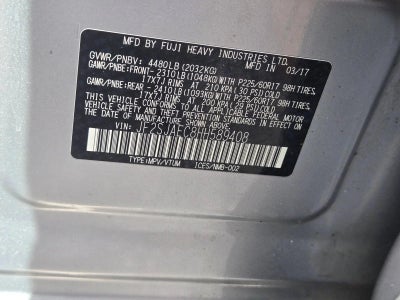 2017 Subaru Forester 2.5i Premium CVT